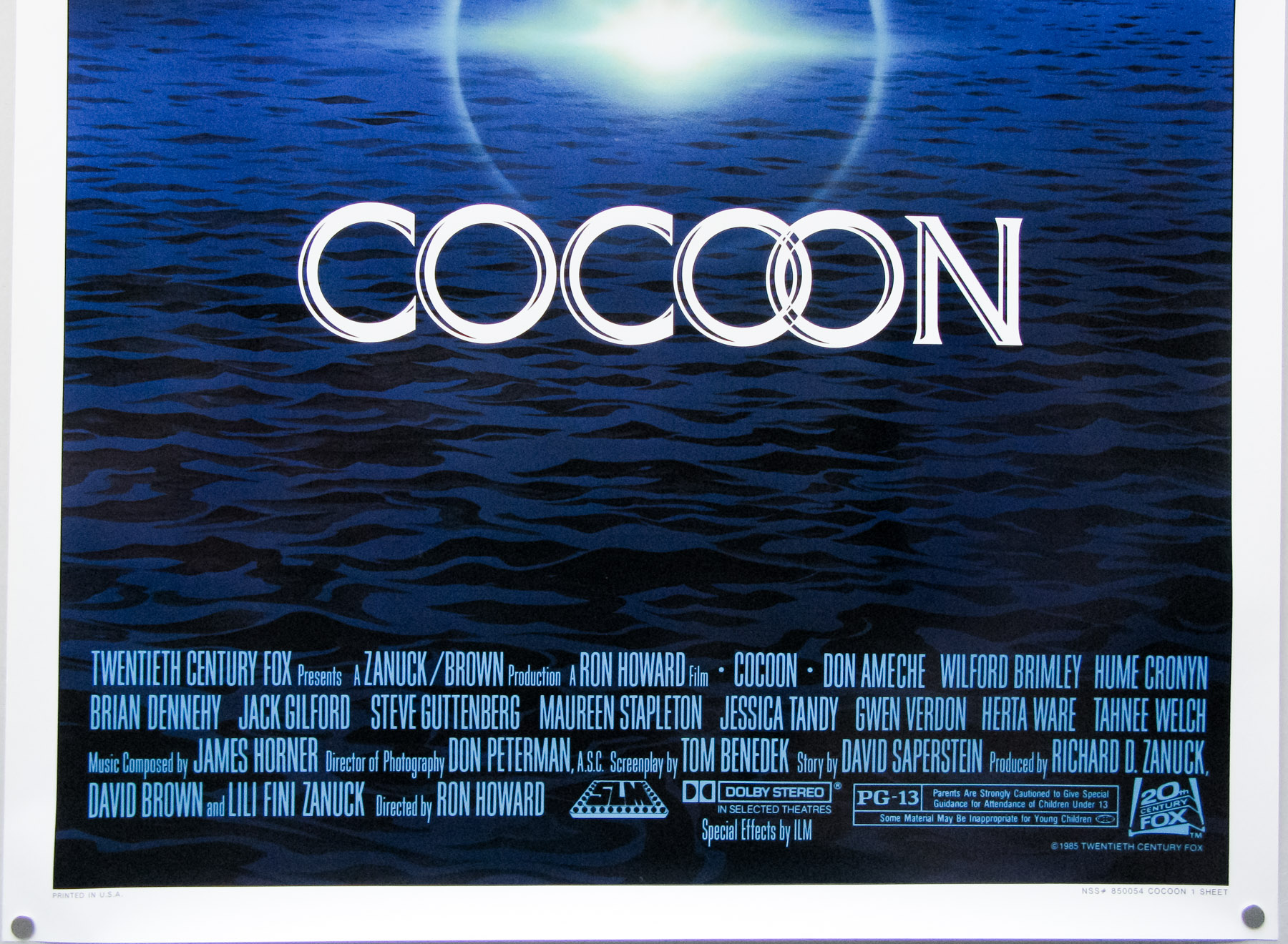 Cocoon / one sheet / USA