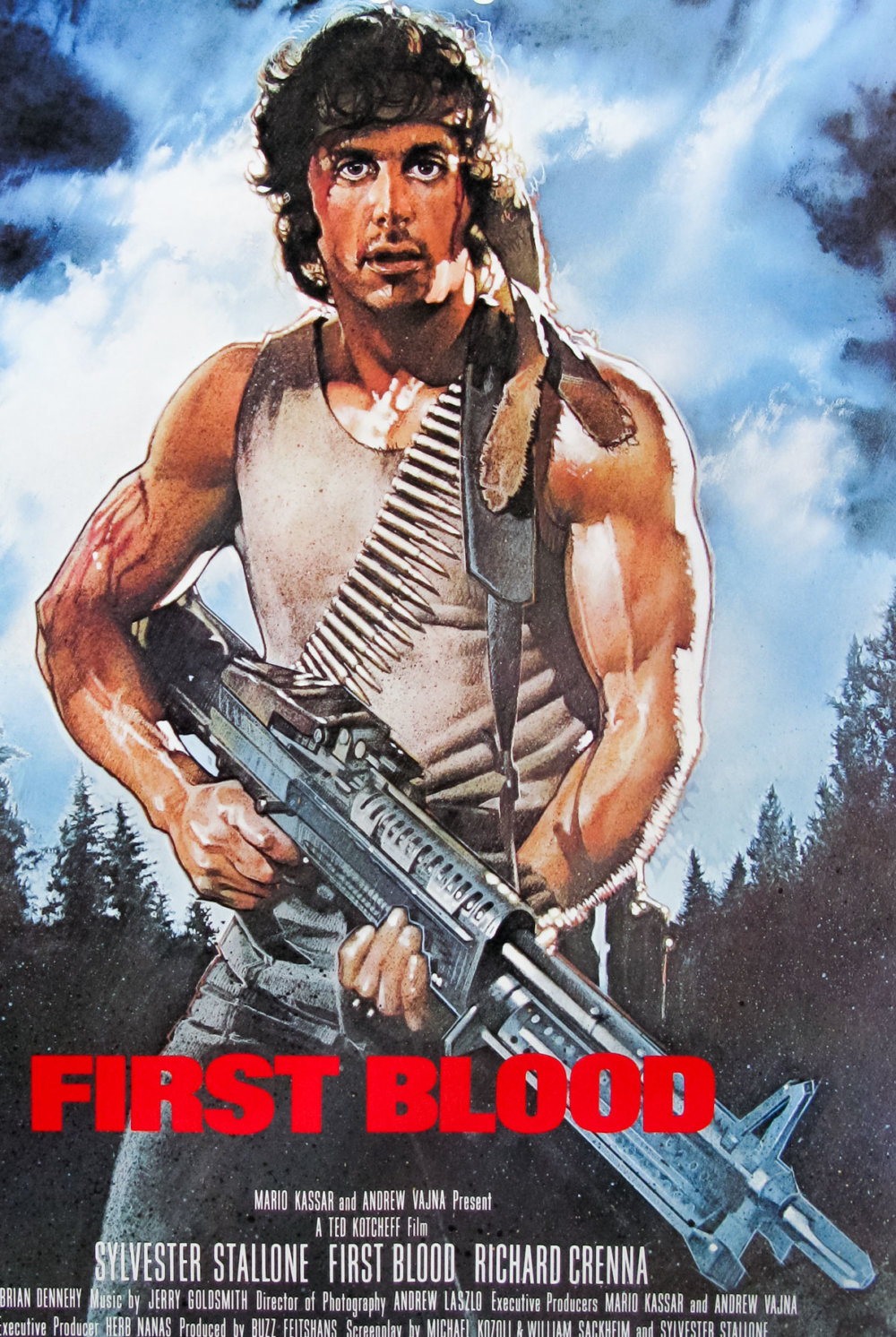 First Blood / one sheet / USA