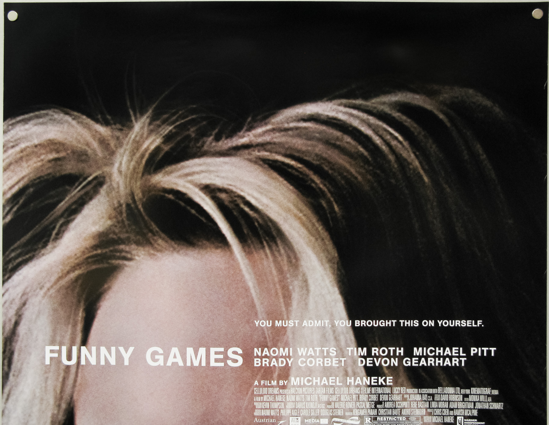 Funny Games U.S. 27x40 Movie Poster (2007)