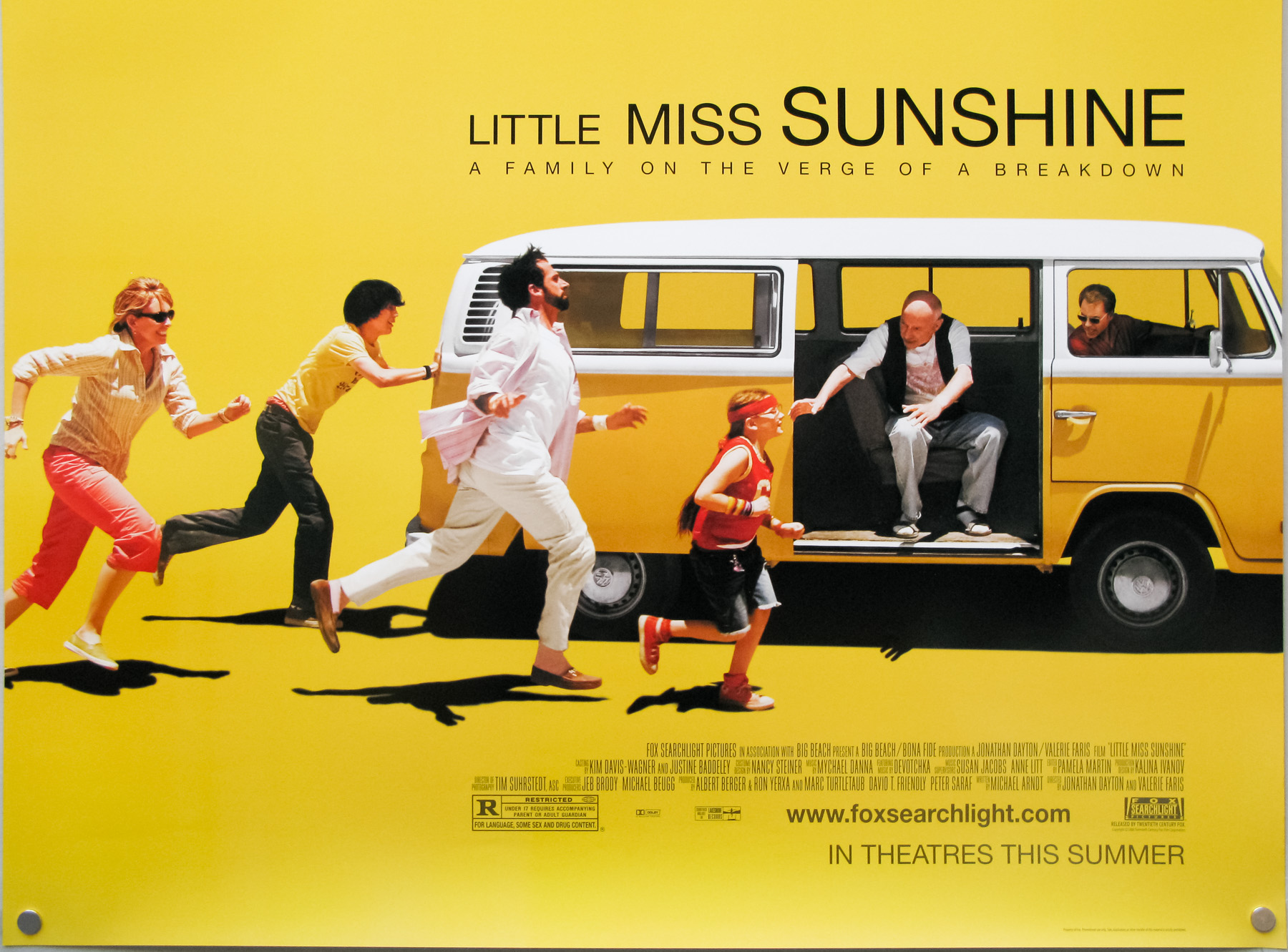 Little Miss Sunshine / one sheet / advance / USA