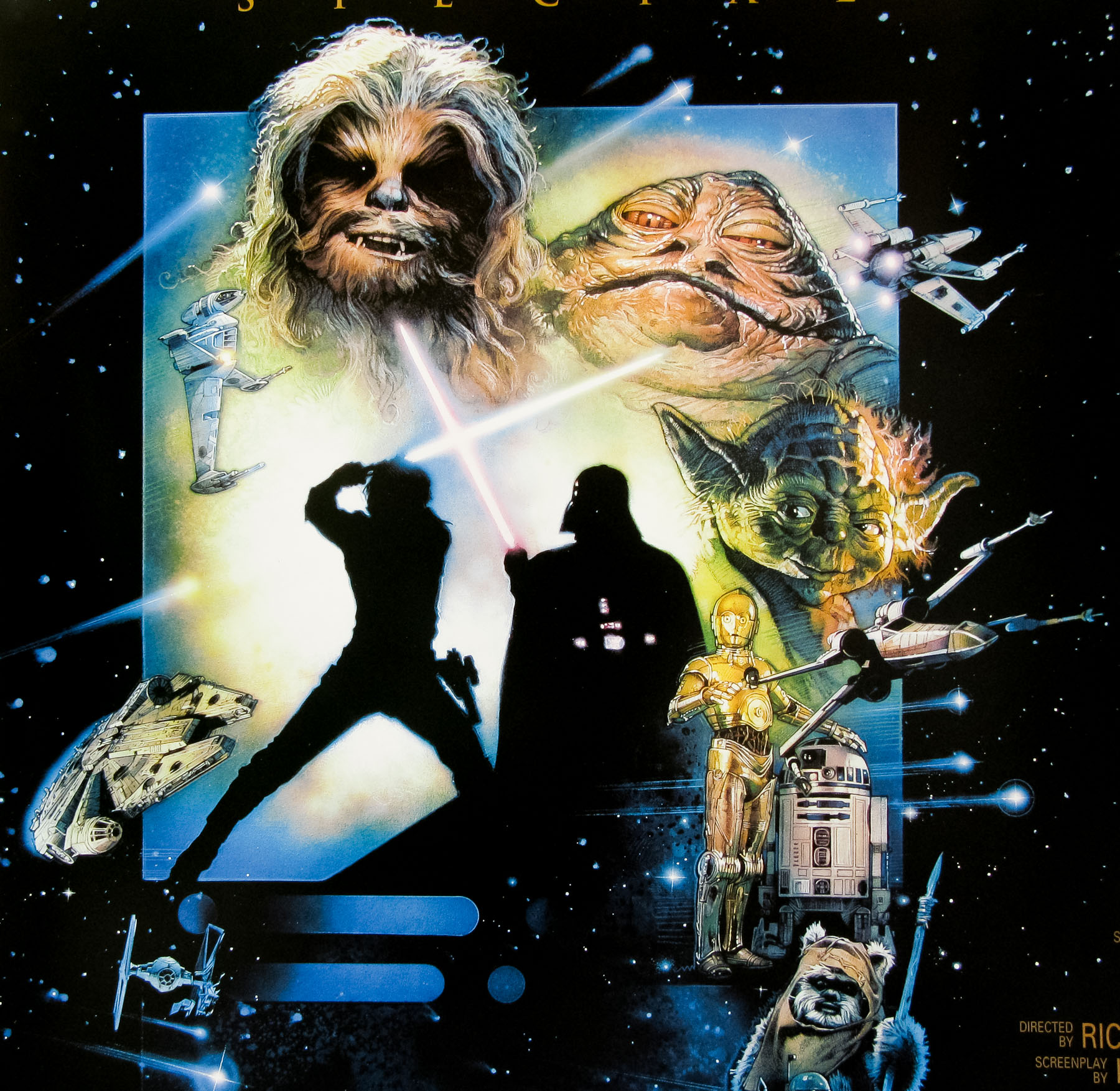 Return Of The Jedi / quad / Special Edition rerelease / UK