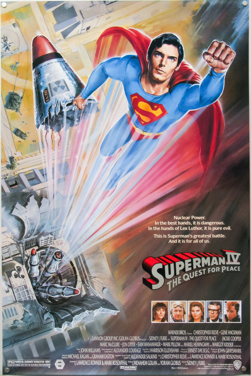 Superman IV: The Quest For Peace / one sheet / USA