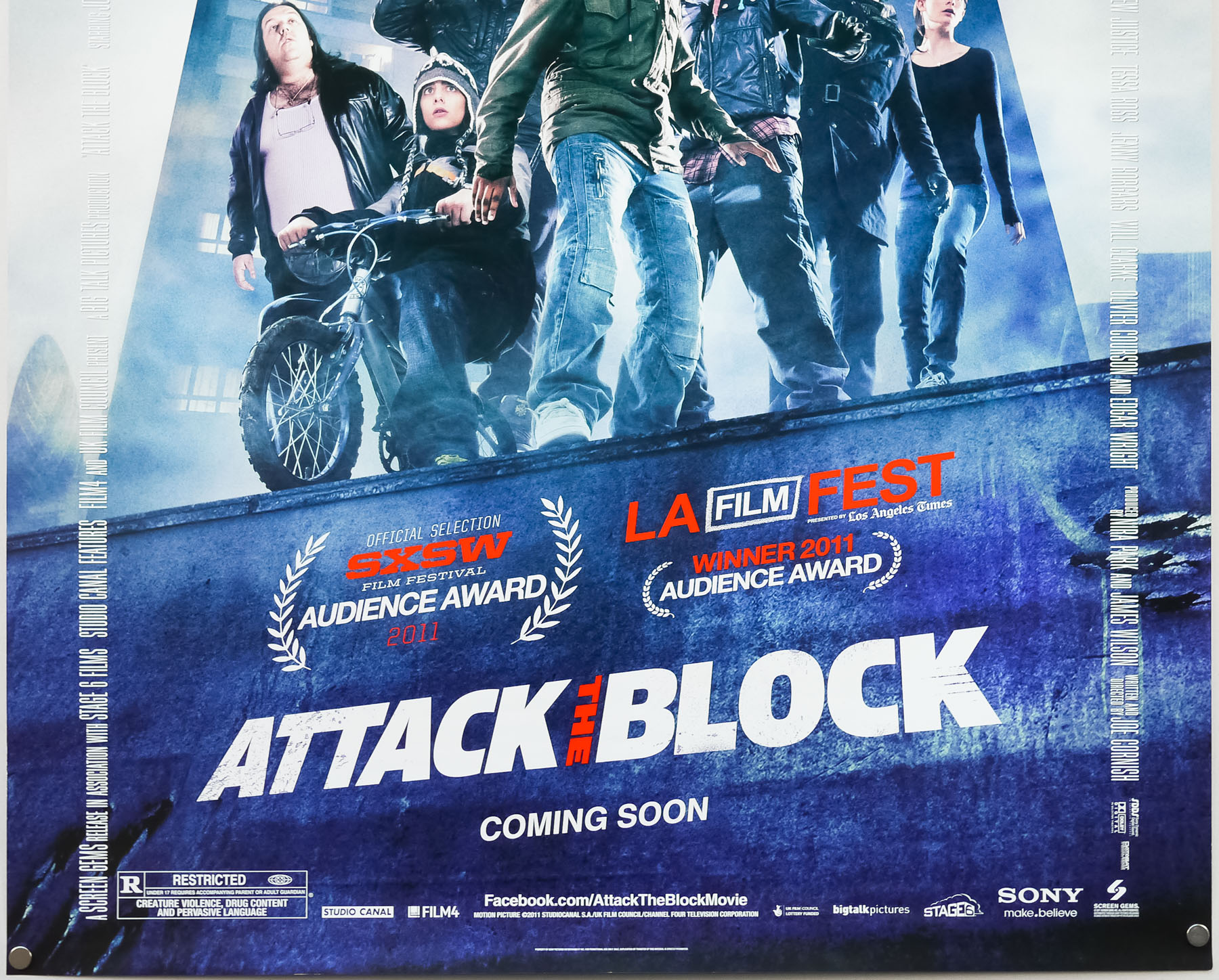 Pôster de filme Attack The Block Pôster de cinema dormitório