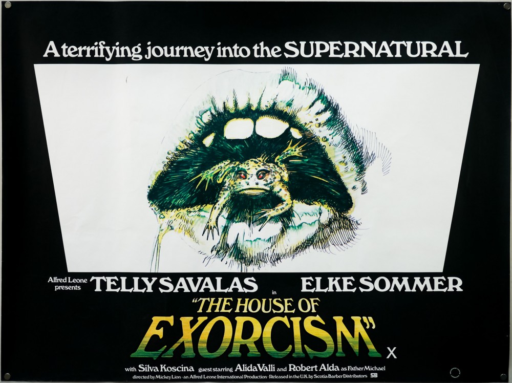 The House of Exorcism / quad / UK